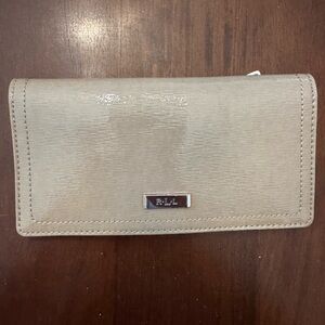 Ralph Lauren Cream Bi-Fold Wallet